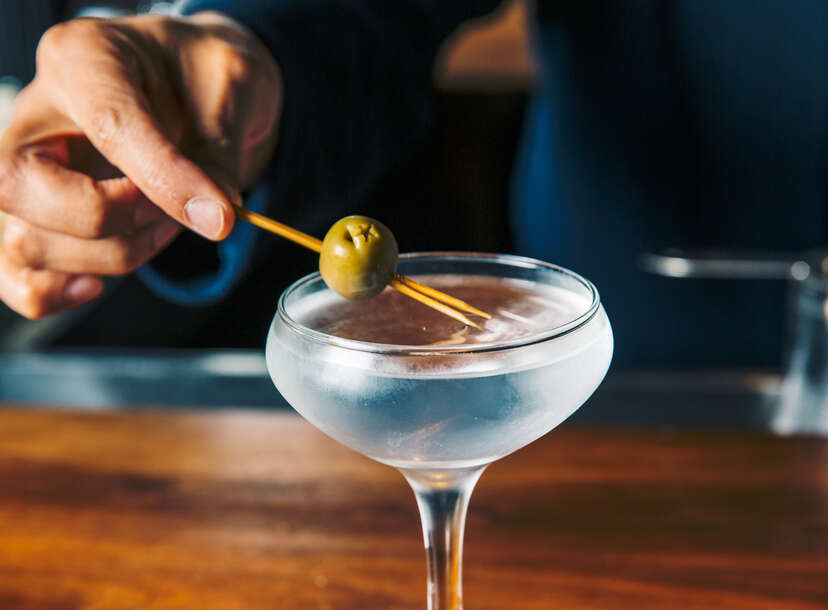 Grilled Cheese Martini Cocktail Recipe Video - Thrillist