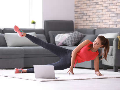 Virtual workout online sessions