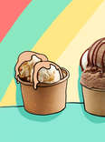 ice cream sundaes