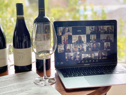 virtual wine tasting