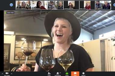 virtual wine tasting