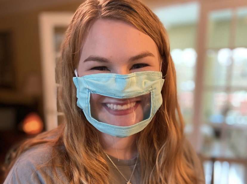 College Student Designs Face Masks For The Deaf, Hard of Hearing Community