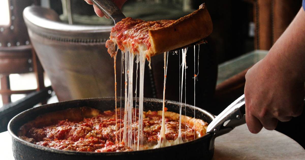 White deep dish: Pizza a little more indulgent with the addition of  béchamel sauce - Chicago Sun-Times