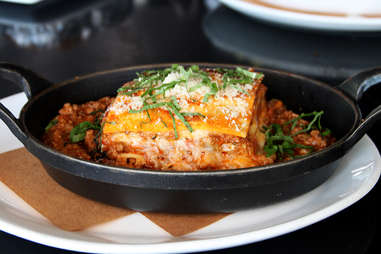 Kobe lasagna Bolognese