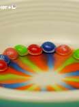 Create A Mesmerizing Whirl Of Color Using Skittles