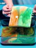 Here’s How to Make Marbled Milk Paper