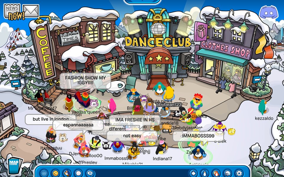 Club Penguin, Minigames, Part 1