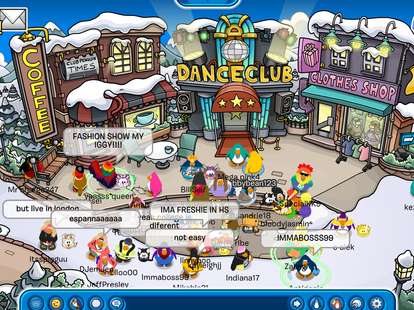 doing the club penguin dance (1 Hour Version) 