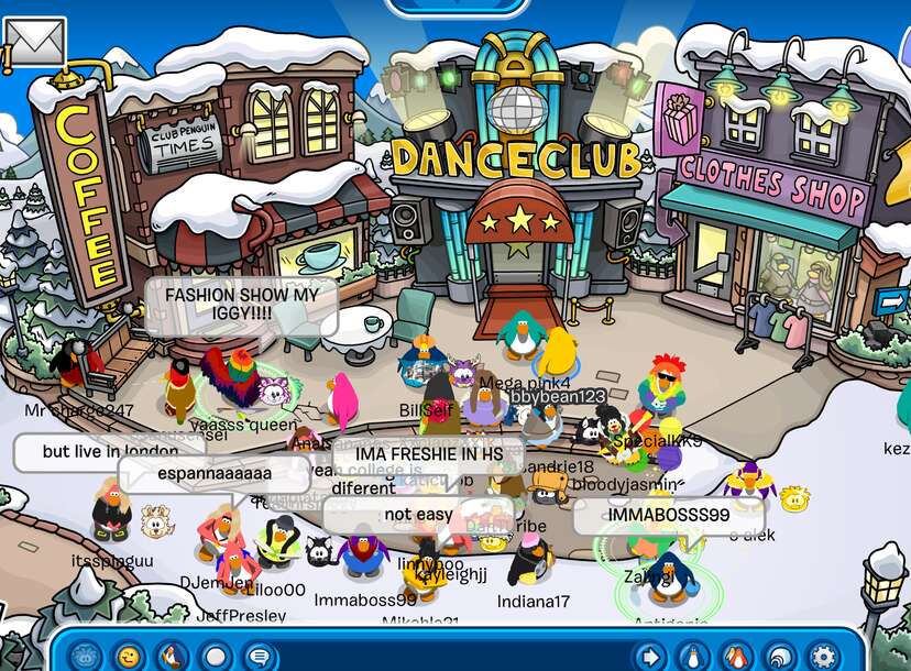 Jogar Online Club Penguin