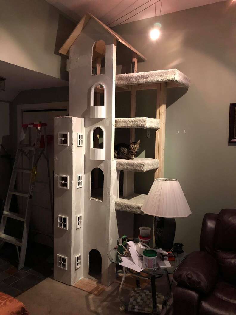 cat tower