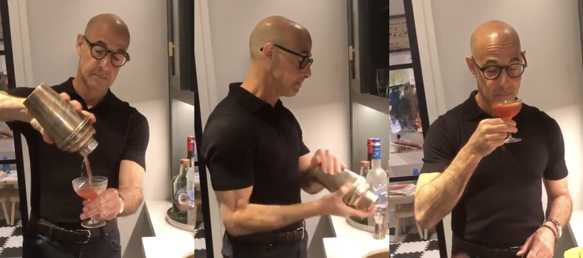 Stanley Tucci Makes A Negroni Cocktail Tutorial The Video Goes Viral stanley-tucci-makes-a-negroni-cocktail-tutorial-the-video-goes-viral