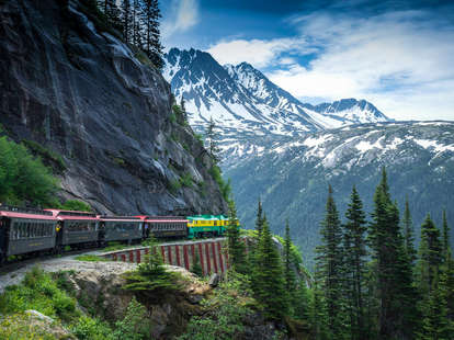 White Pass and Yukon train, Alaska
