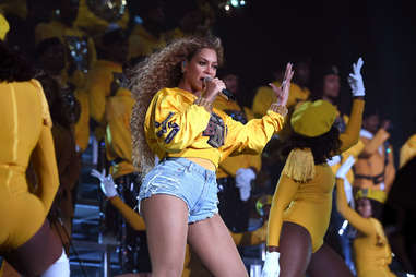 Beyoncé performs at Coachella in 2018