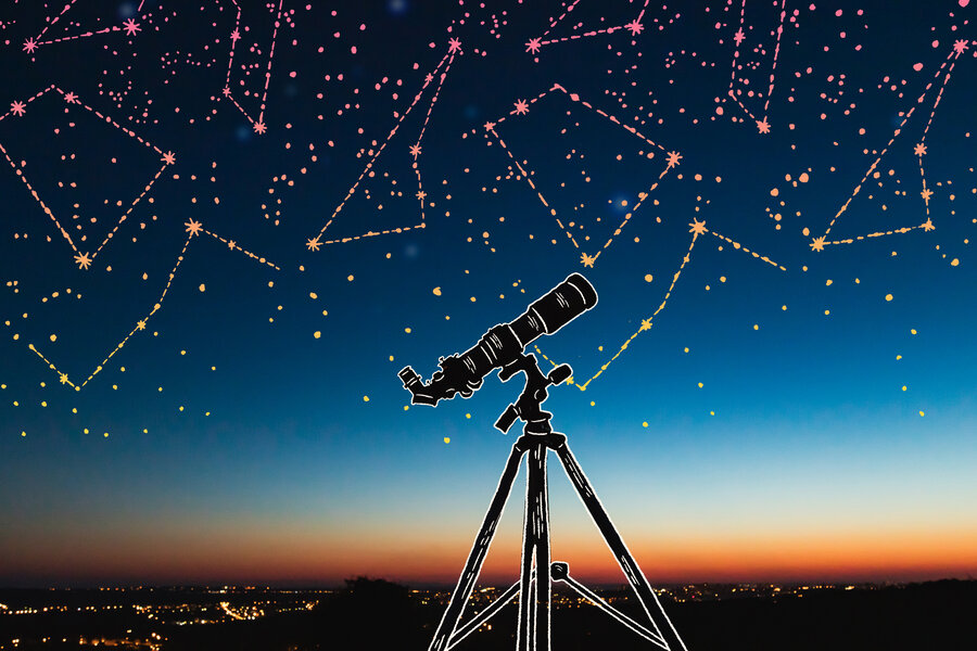 Telescope used for store stargazing