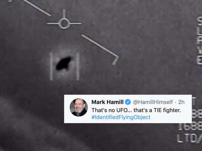UFO footage twitter jokes
