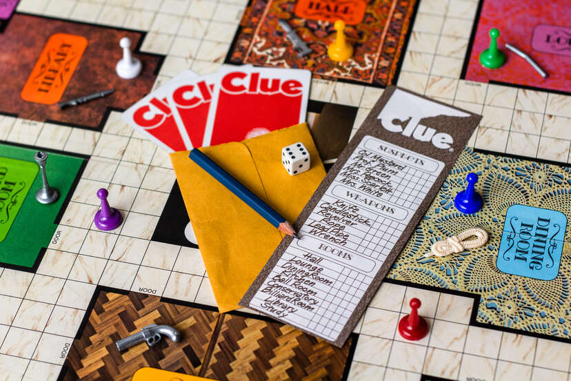 Clue Card Game for Kids – Classic Mystery Board Game with a Twist