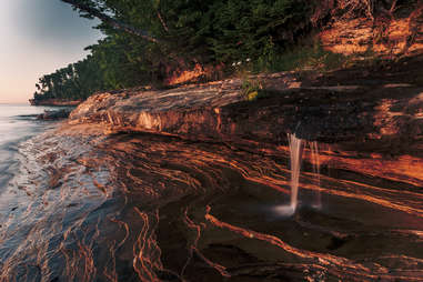 Miners Beach Falls