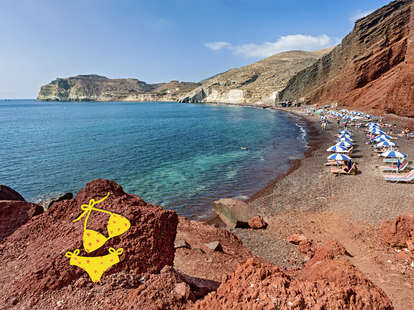Red Beach, Santorini, Greece