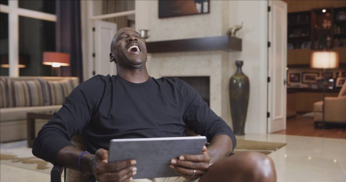 Michael Jordan Laughing Meme: Why Was MJ Laughing at Gary Payton? -  Thrillist