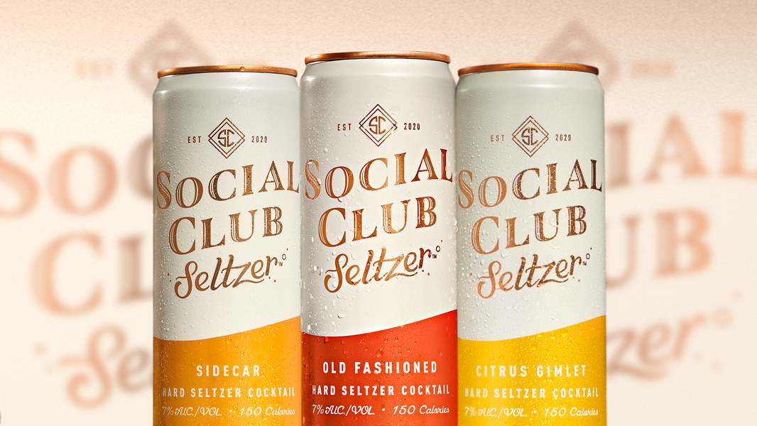 Your hard seltzer is now an old fashioned. 