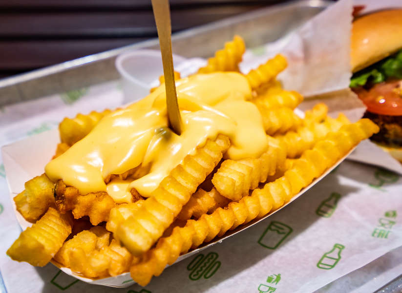 Shake Shack Cheese Sauce Recipe How To Make Cheese Fries At Home Thrillist