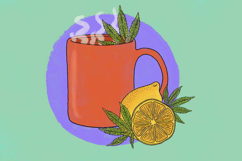 cannabis iced tea weed high diy easy teas