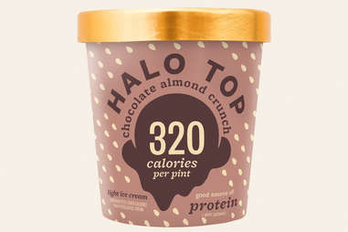 Halo Top chocolate almond crunch flavor ranking