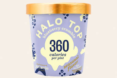 halo top blueberry crumble ice cream flavor ranking