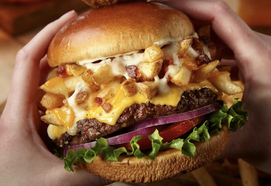 TGI Fridays 'Loaded Cheese Fry Burger': What Else Comes on the Burger ...