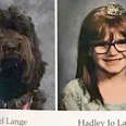 Adorable Service Dog Gets Place In Yearbook Next To Her Favorite Little Girl