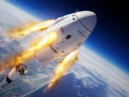 spaceX shuttle launch NASA