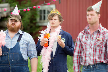 jared keeso and nathan dales in letterkenny