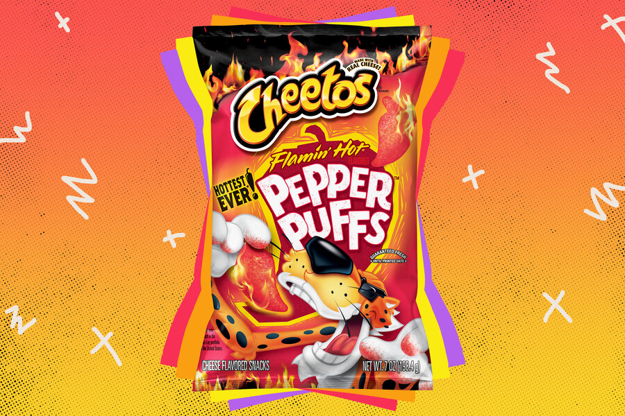 Tales of the Flowers: Cheetos Flamin' Hot Pepper Puffs taste test