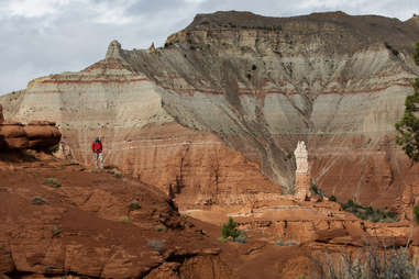 Hiking in Kodachrome Basin