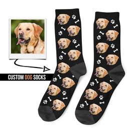 custom dog socks