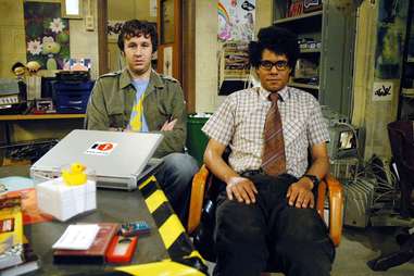 chris o'down and richard ayoade in the it crowd