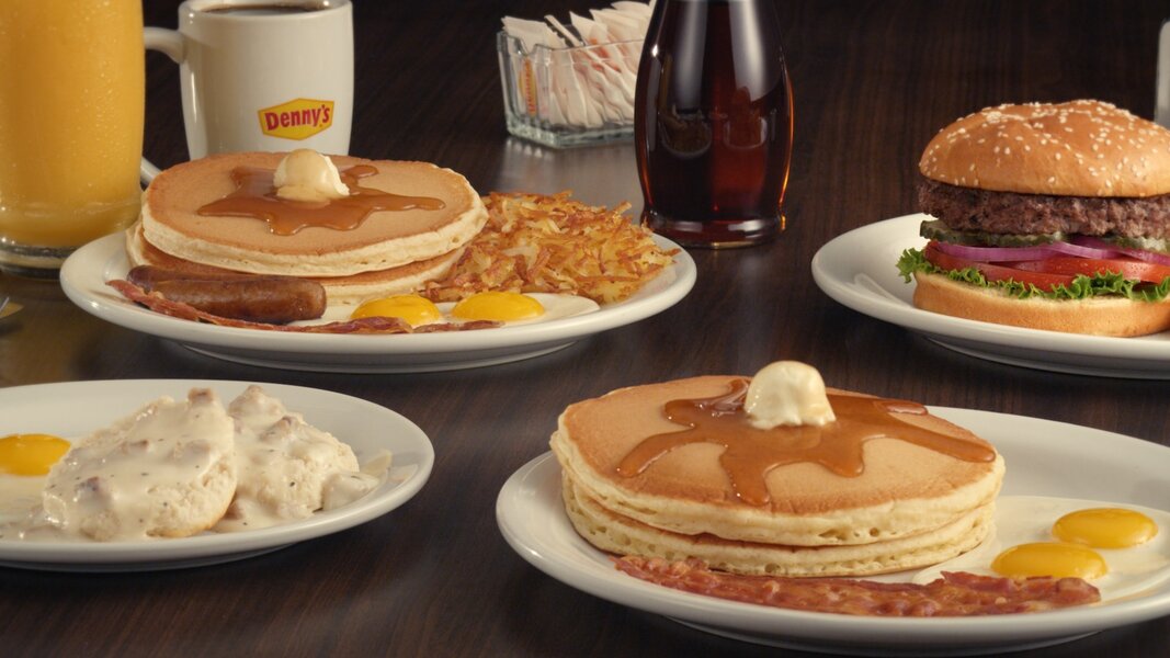 Denny's brings back its world famous menu item - the 'super' $8 meal to  celebrate 70 years