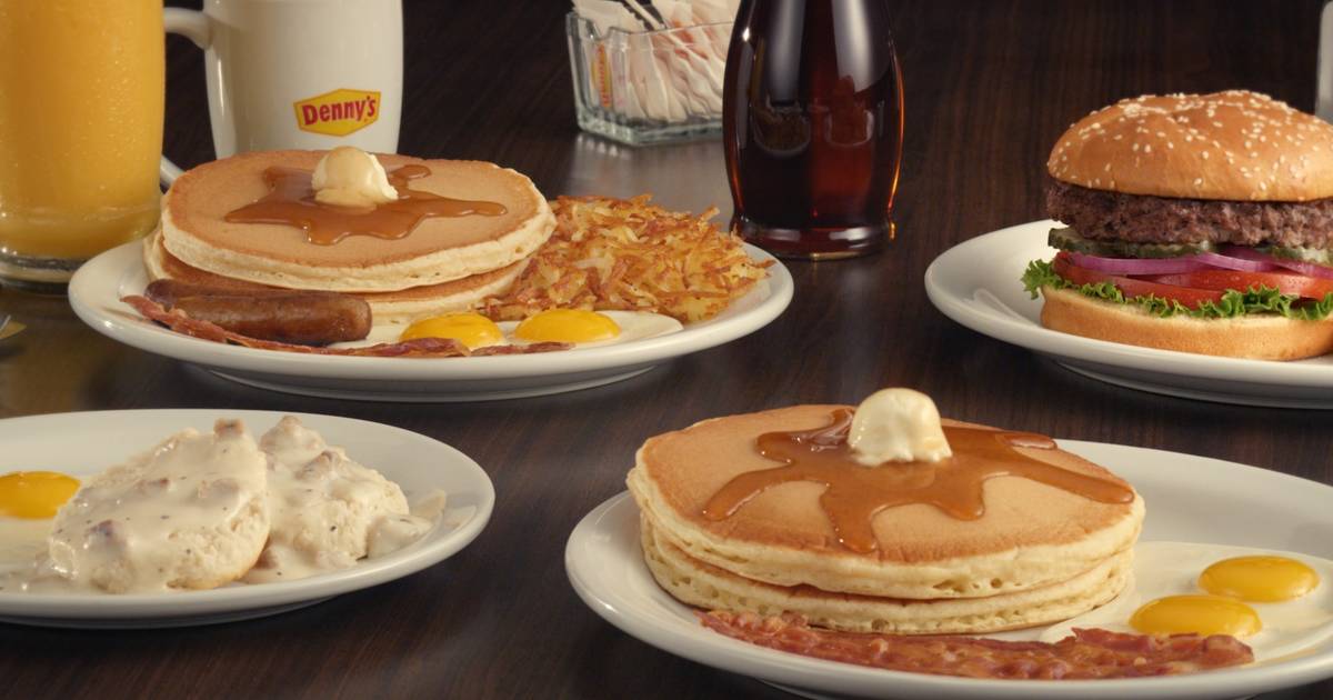 Denny's breakfast on sale menu prices