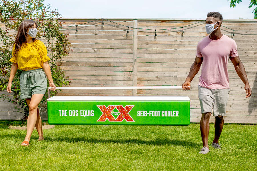 Dos Equis 'SeisFoot Coolers' are Made for Social Distancing Outside Thrillist