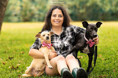 two dogs saved texas