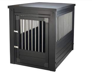 End table dog crate