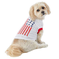 dog flag tee shirt