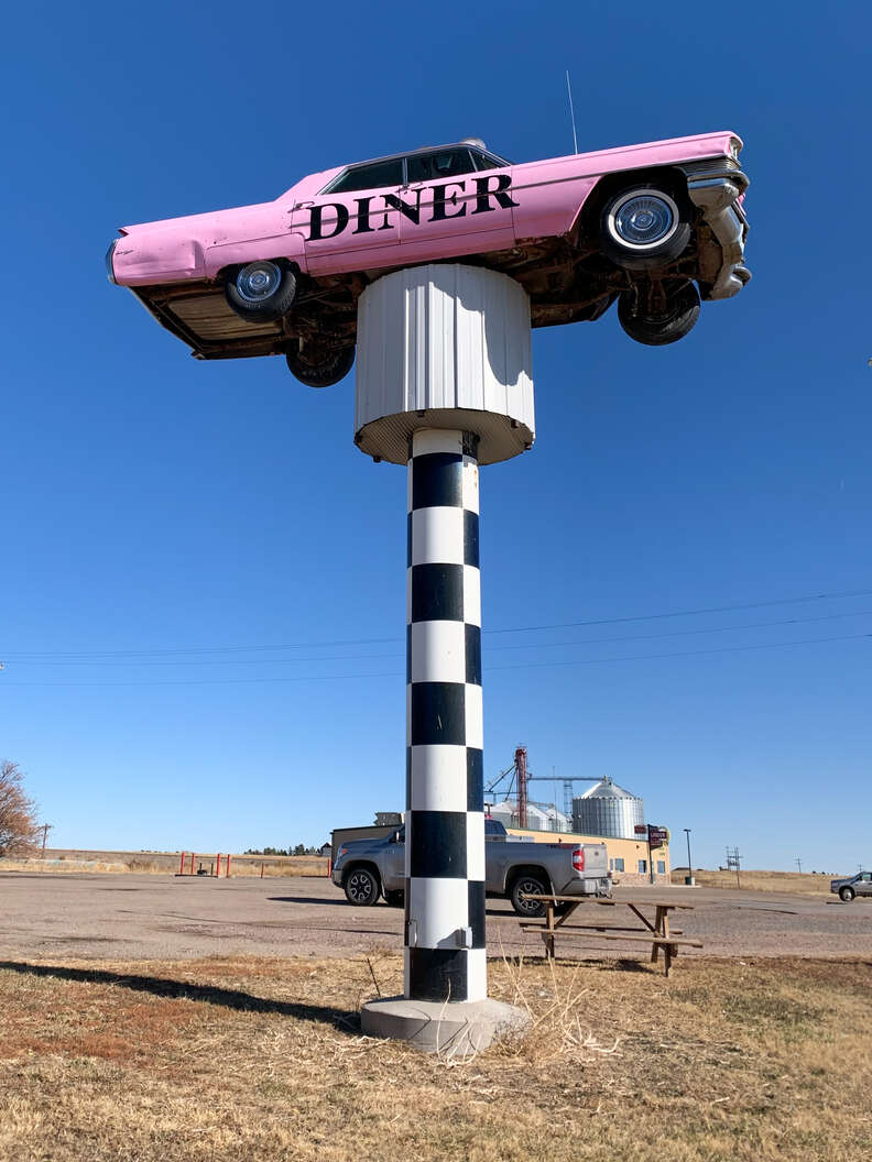 pink caddy