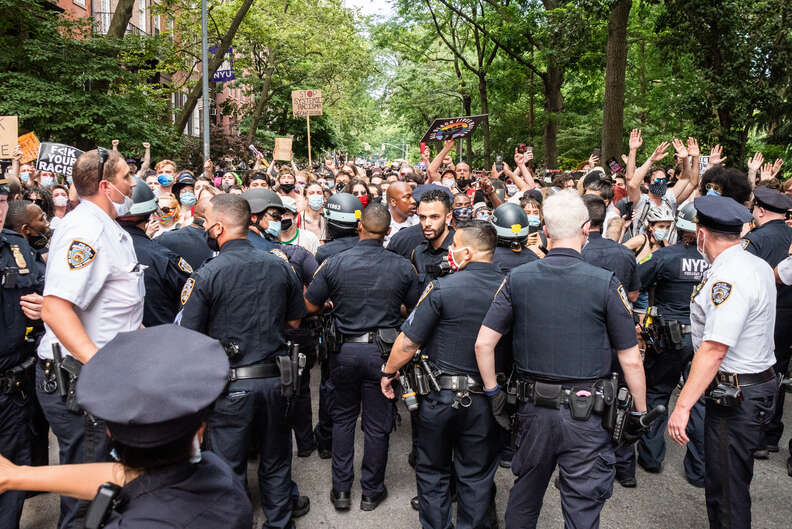NYPD Shoved People & Used Pepper Spray During Queer Liberation March -  NowThis
