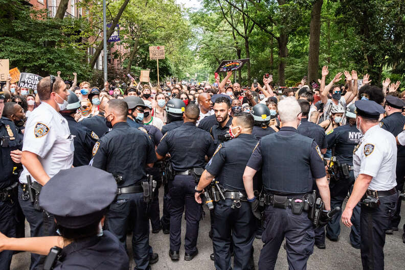 NYPD and community officials celebrate 10-year-anniversary of