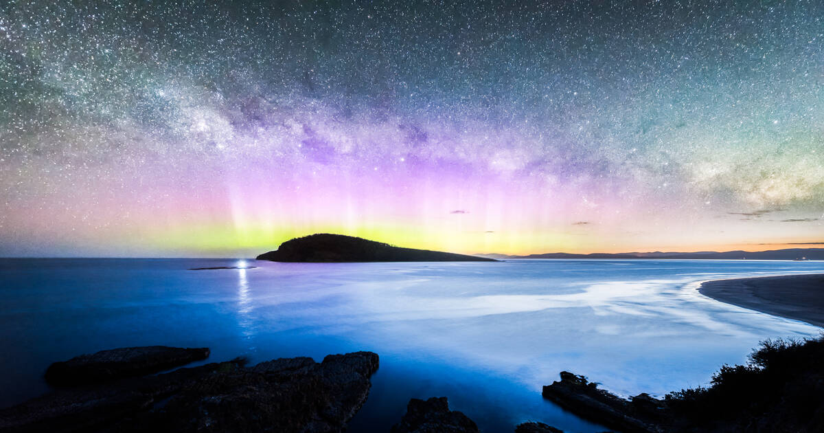 Aurora Australis, You only get this Aurora Australis action…