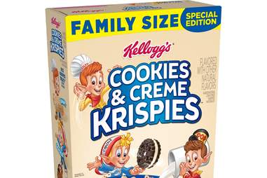 Kellogg S Cookies Creme Rice Krispies Cereal Will Hit Shelves