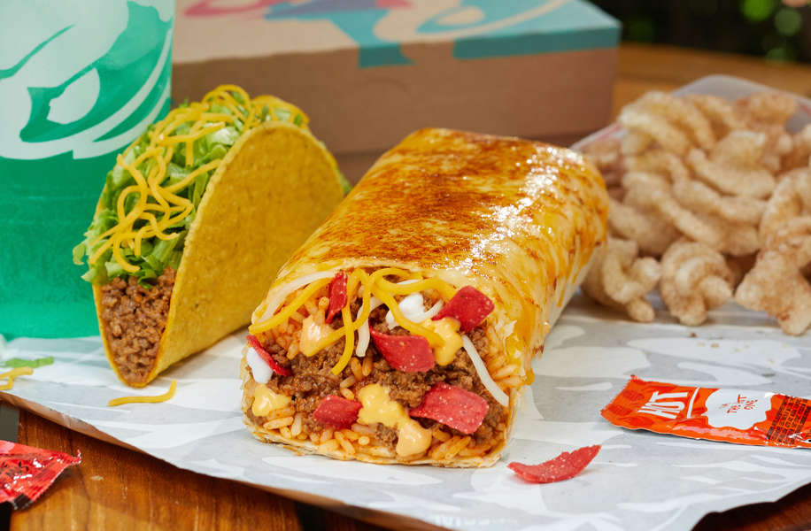 Taco Bell's New 'Grilled Cheese Burrito' Has an Outer Layer of Cheese