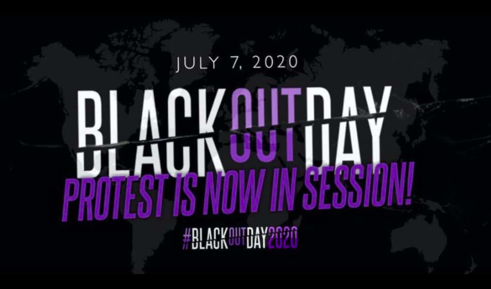 Blackout day 2020 what is the economic protest happening today nowthis