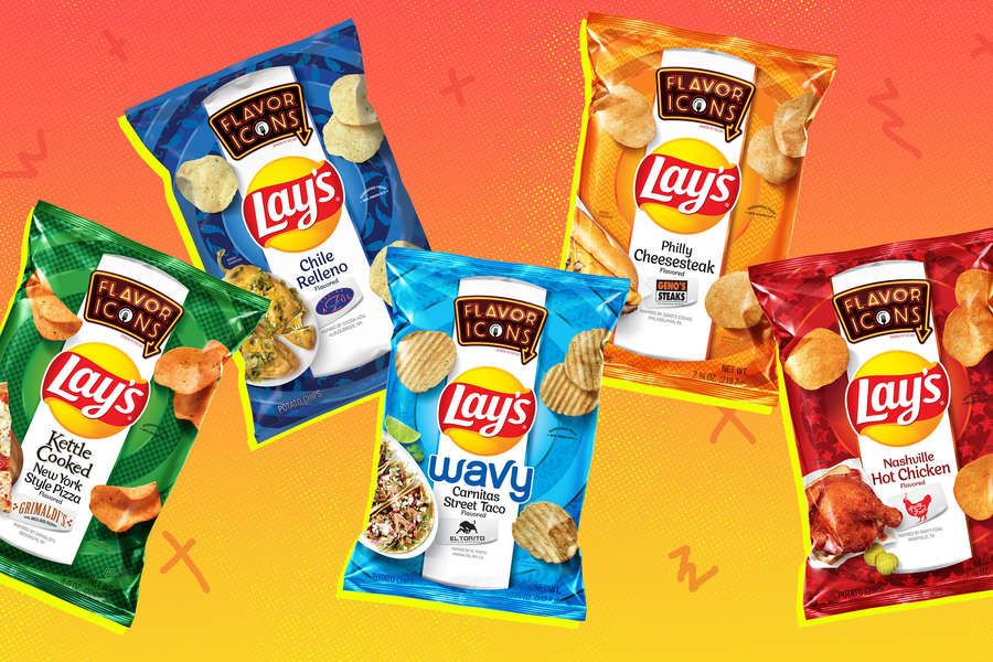 Lay's New Potato Chip Flavors Hot Chicken, Cheesesteak, Pizza & More